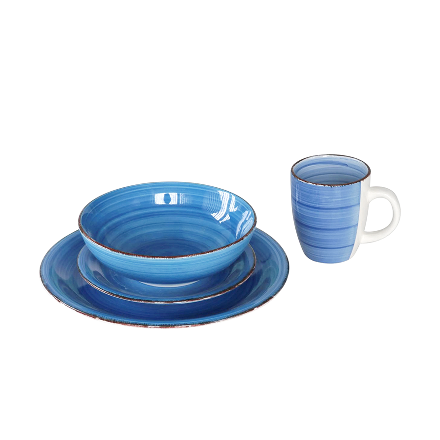 Maizinger Serviesset Blauw 16-delig